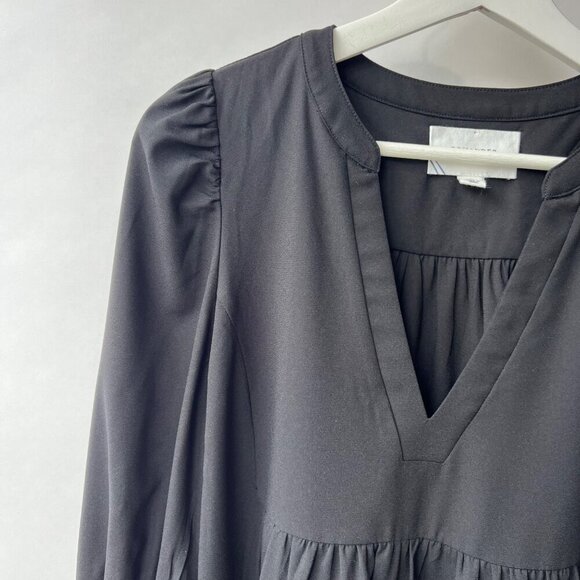 Pomander Place Poplin Kenzo dress, black, Size S - Picture 7 of 10